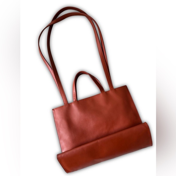 Telfar Medium Shopping Bag Tan w/ dustbag - Picture 7 of 11